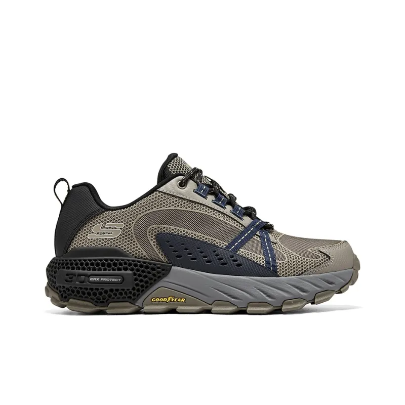 Skechers D'LITES 4.0 Shock Absorbers With Slip Resistant Features Low Top Hiking Shoes Men's Taupe-1