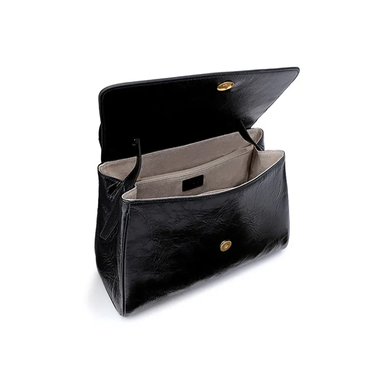 FION Cow Leather Portable One Shoulder Backpack Women's-1