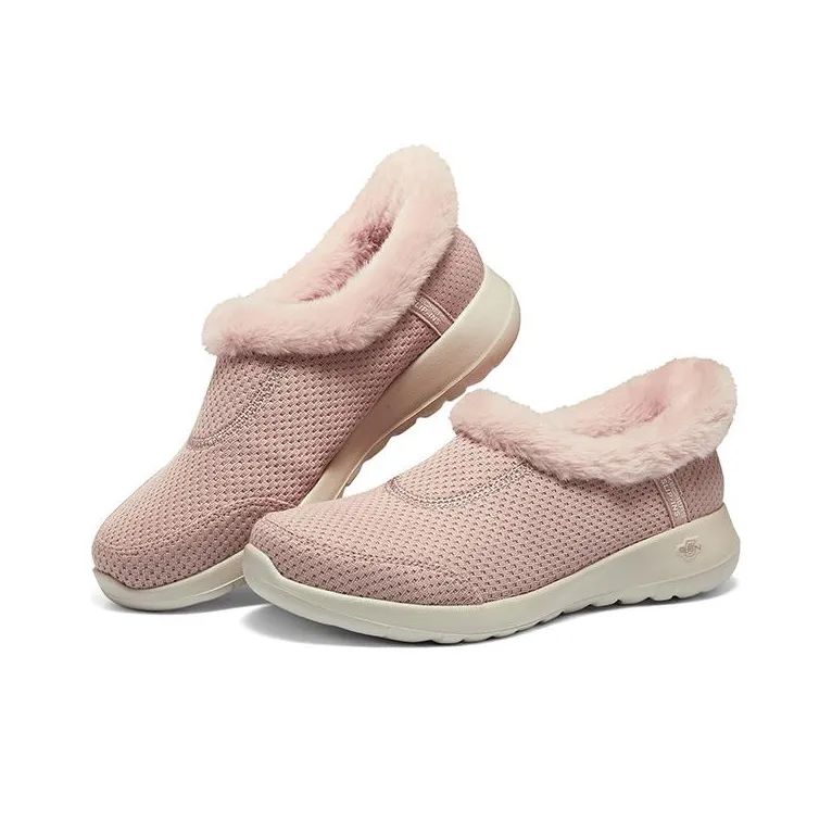 Skechers ON THE GO Hands Free Slip Ins Shock absorbing And Waterproof Low Top Casual Shoes Women's Rose Red-3