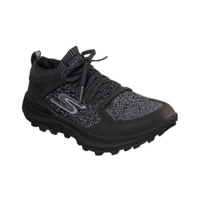 Skechers Go Run Max Road 6 Cushioning Wear-Resistant Low-Top Casual Shoes Women's Black-1