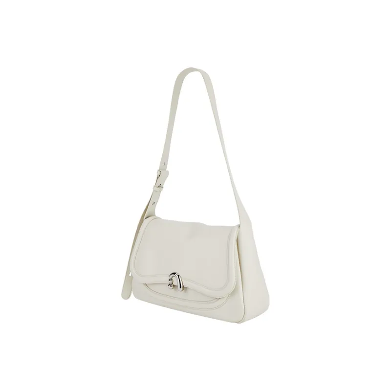AMAZING SONG Cow Leather Shoulder Bag, Crossbody Bag Large Size Women's-2