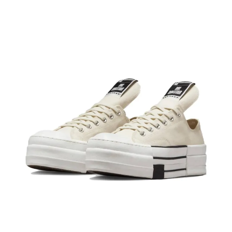 Converse Drkshdw Chuck Taylor All Star Dbl Drkstar Ox Rick Owens Drkstar Natural Ivory-2