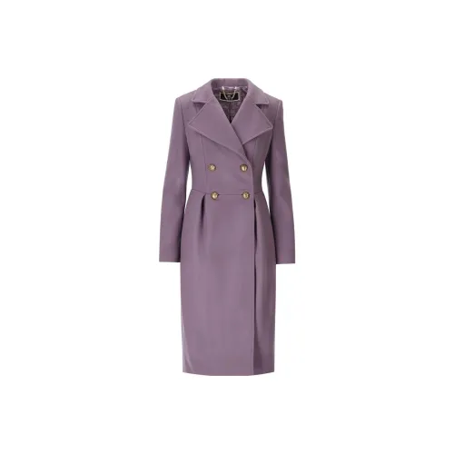 Elisabetta Franchi Coats Women's Purple