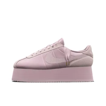 Nike Cortez Platform Unlocked By You Custom Shoes 'Pink' Women's
