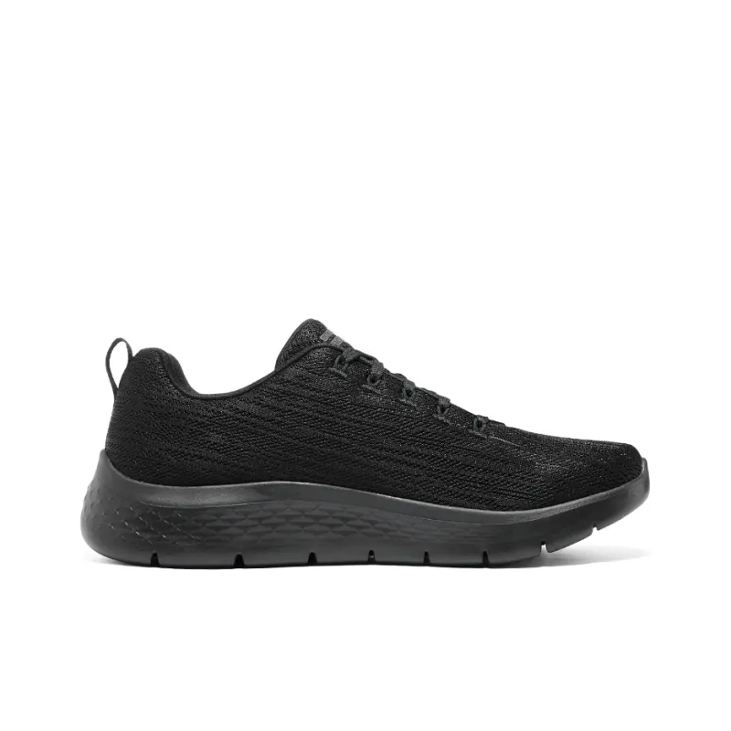 Skechers Go Walk Fle Anti Slip Wear Resistant Low Top Running Shoes Men's Black-1