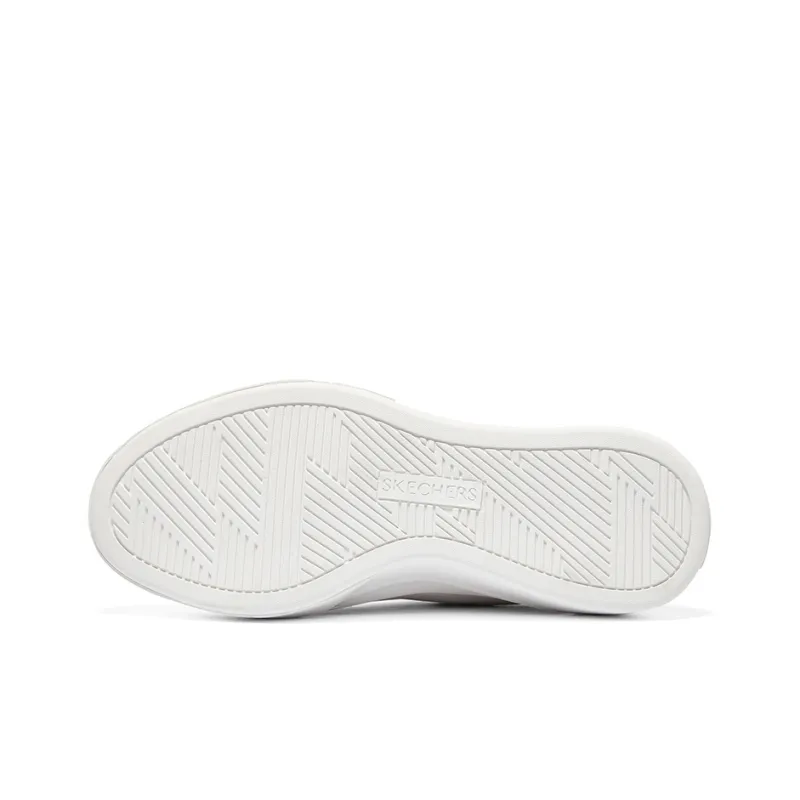 Skechers Anti Slip Wear Resistant Low Top Skateboard Shoes Women's White-5