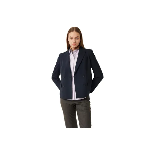 HAZZYS Business Suits Women's Deep Navy Blue