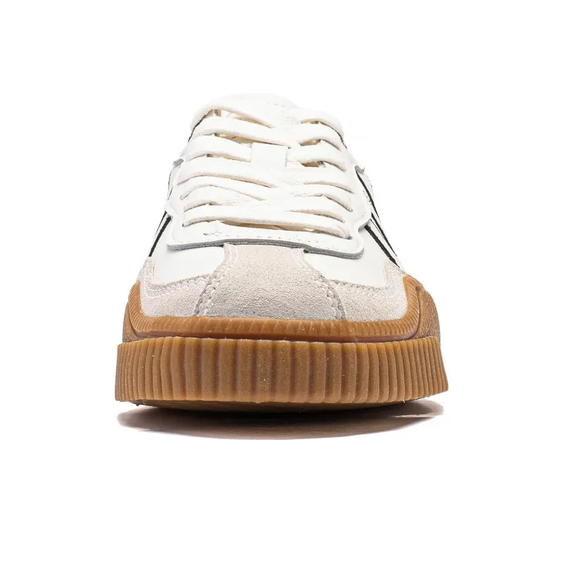 LiNing Yunchuan V2 Anti Slip Wear Resistant Low Top Trendy Board Shoes Women's White Black-4