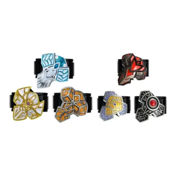 BANDAI DX Boys' Club Dang Brothers, Brain And Hand Bangle Set PB Limited Assembled Models
