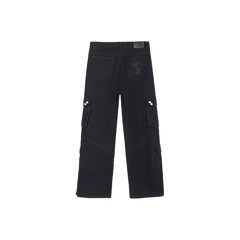 STK SMALL TOWN KID Jeans Unisex Black-1