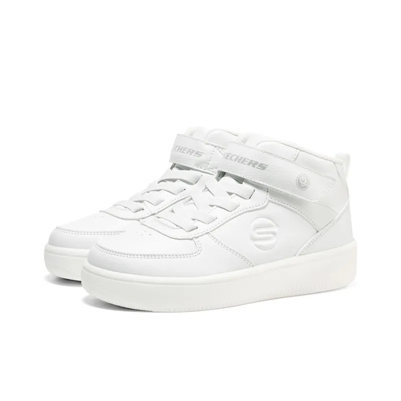 Skechers Cushioned Slip-Resistant Mid-Top Running Shoes-3