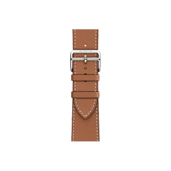 HERMES Apple Compatibility Watch Band Wrist 160 Mm To 195 Mm Genuine Leather Material