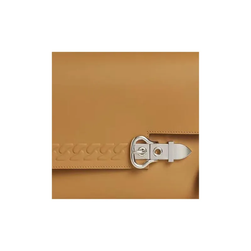 HERMES Boucle Sellier Swift Calfskin Shoulder Bag, Crossbody Bag Women's 4B Biscuit Cookie-4