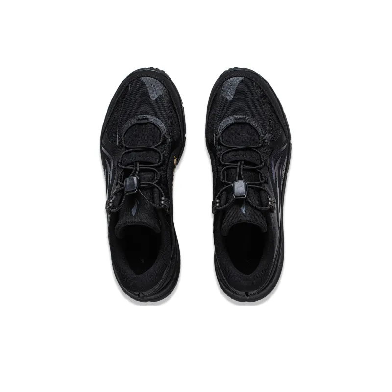 LiNing Yijie Slip Resistant Low Top Running Shoes Women's Black-3