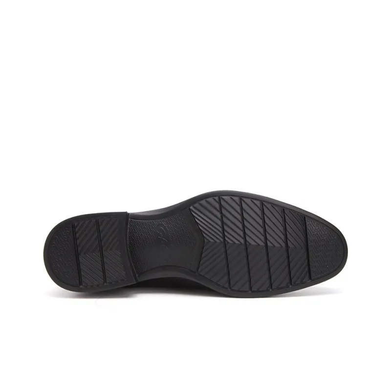 Satchi Dress Shoes Men Low Top Black-5