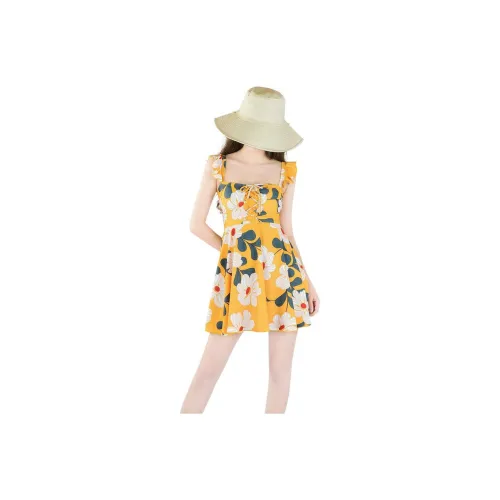 Xu Susu Swim Dresses & Skirts Women's Ginger Yellow