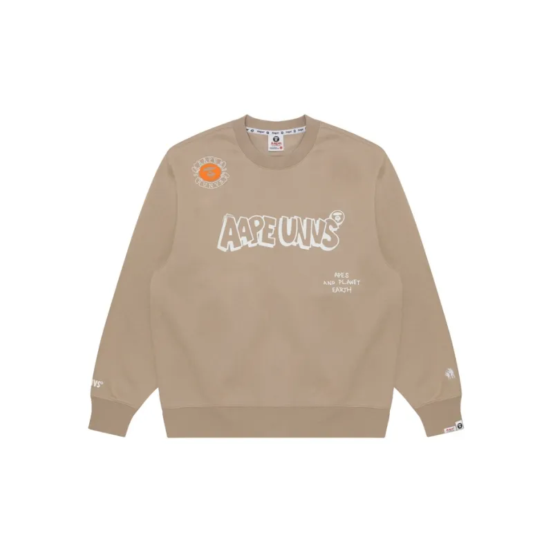 Aape Graphic print Crew neck Sweatshirt-1
