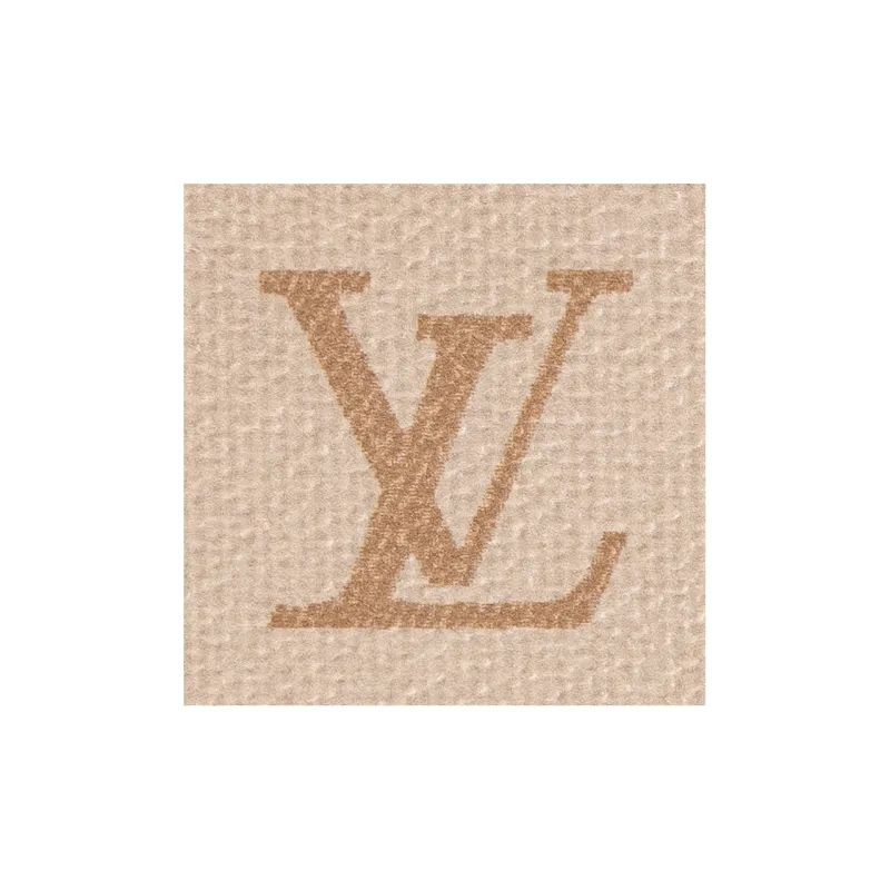 LOUIS VUITTON Canvas With Leather Trim Canvas Bag Clutch Toiletry Bag Makeup Bag Small Size Men's Light Brown-3