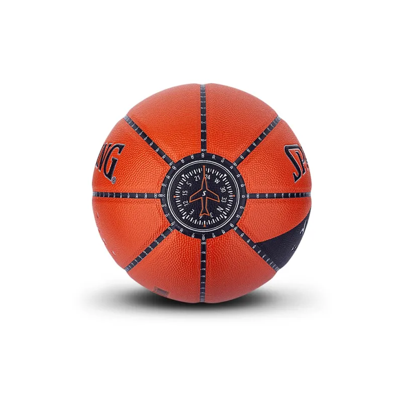 SPALDING Pilot Collection 77 756Y PU Basketball Brown Size 7 Training Unisex-5