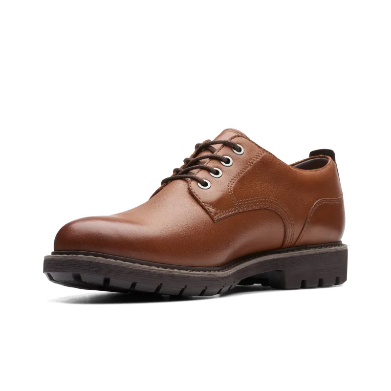 Clarks Dress Shoes Men Low Top Brown-1