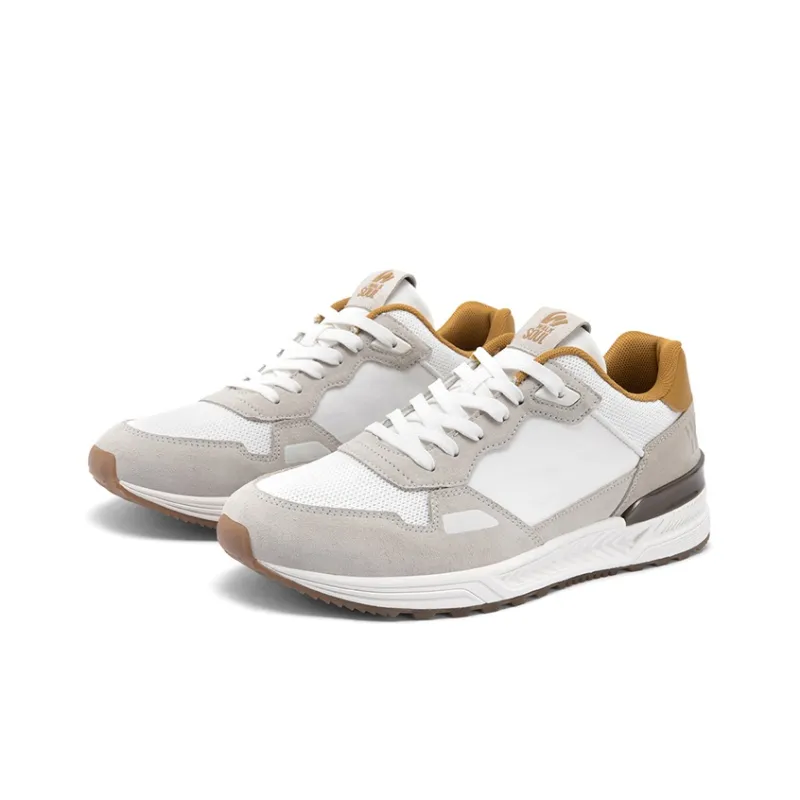WALK SOUL Warm Coverage Rebound Support Wear Resistant Slip Resistant Low Top Height Increasing Shoes Men's-6