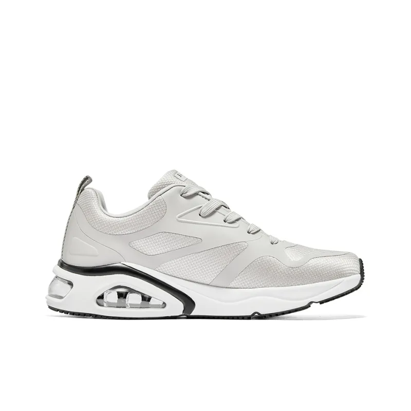 Skechers Skechers Life Series Shock absorbing And Waterproof Low Top Running Shoes Men's Natural-1