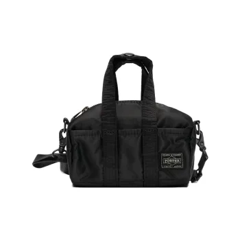 PORTER Nylon Boston Bag Shoulder Bag Crossbody Bag Handbag Mini Unisex Black