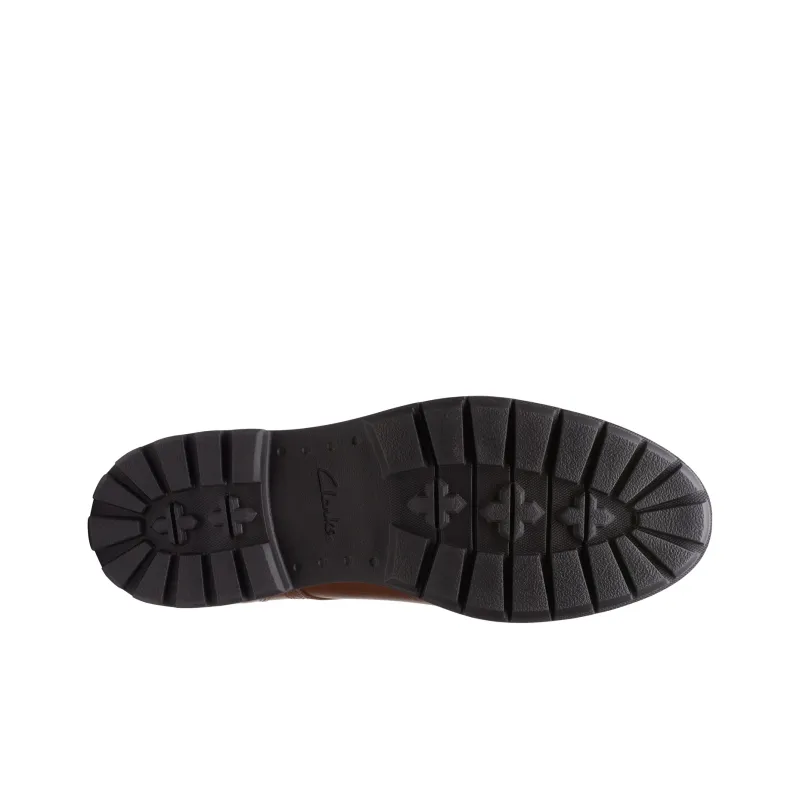 Clarks Dress Shoes Men Low Top Brown-4