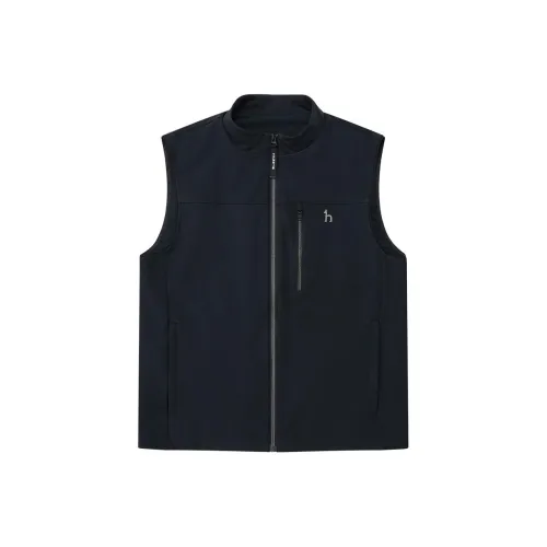 HAZZYS Vests Men Deep Navy Blue