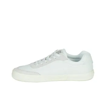 Levis Lightweight And Breathable Low Top Skateboard Shoes Men's White