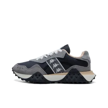 Kappa Wear Resistant Low Top Casual Running Shoes Unisex Green Gray Black
