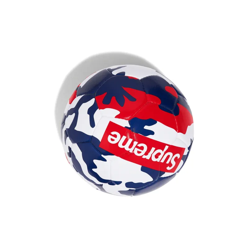 Supreme Size 5 Soccer TPU Hand-Stitched Soccer Ball Unisex White Blue Red-3