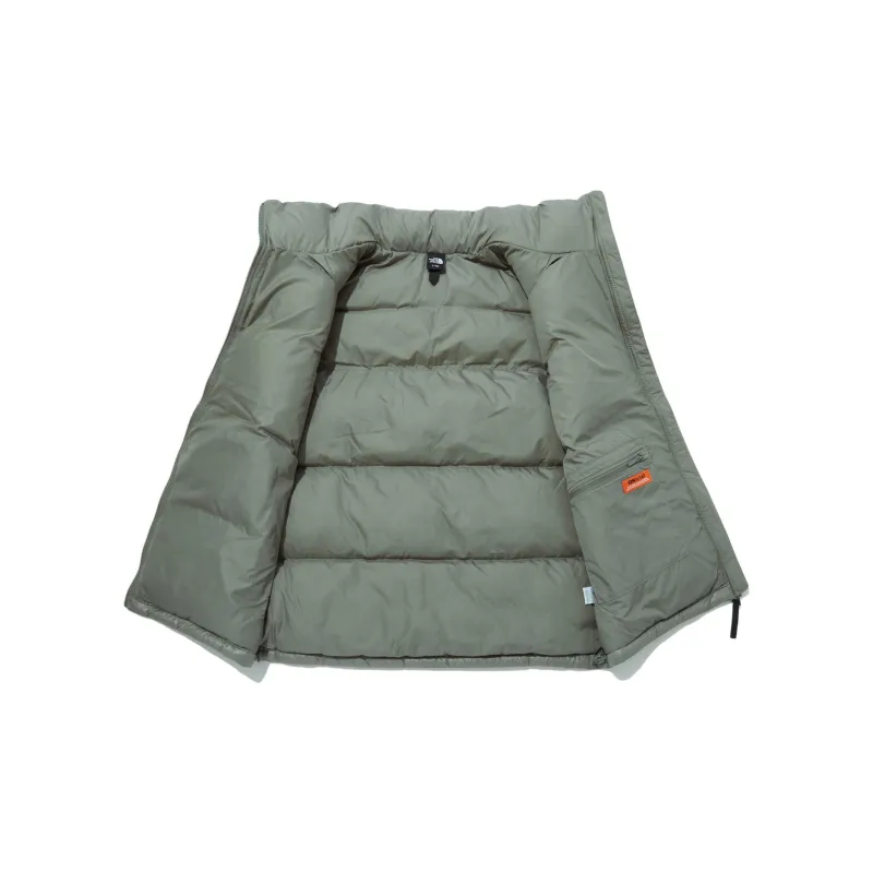 THE NORTH FACE Nuptse On Ball Vest Khaki Unisex Korea Version-2