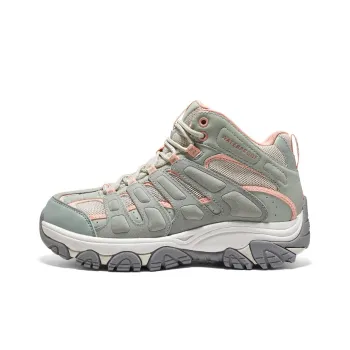 Skechers Anti Slip Wear Resistant Mid Top Outdoor Shoes Women's Mint Green