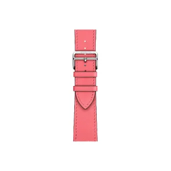 HERMES Calfskin Watch Refurbishing 41mm Unisex Camellia Pink H077051CJ8W