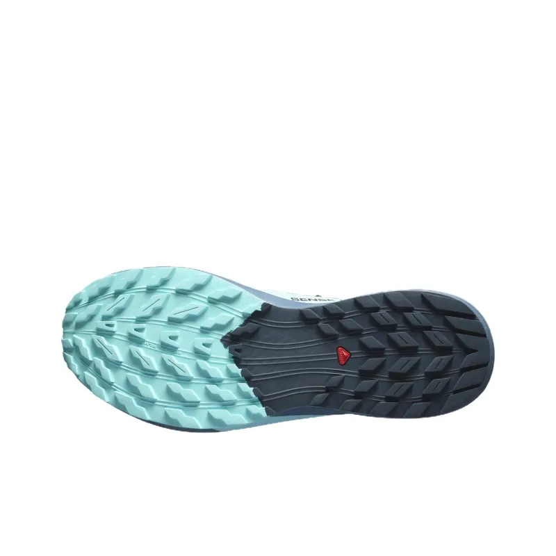 SALOMON Sense Ride 5 GTX Slip Resistant Impact Resistant Low Top Outdoor Shoes Men's Green-4