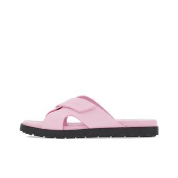 FERRAGAMO Embossed-logo Crossover-strap Sandals