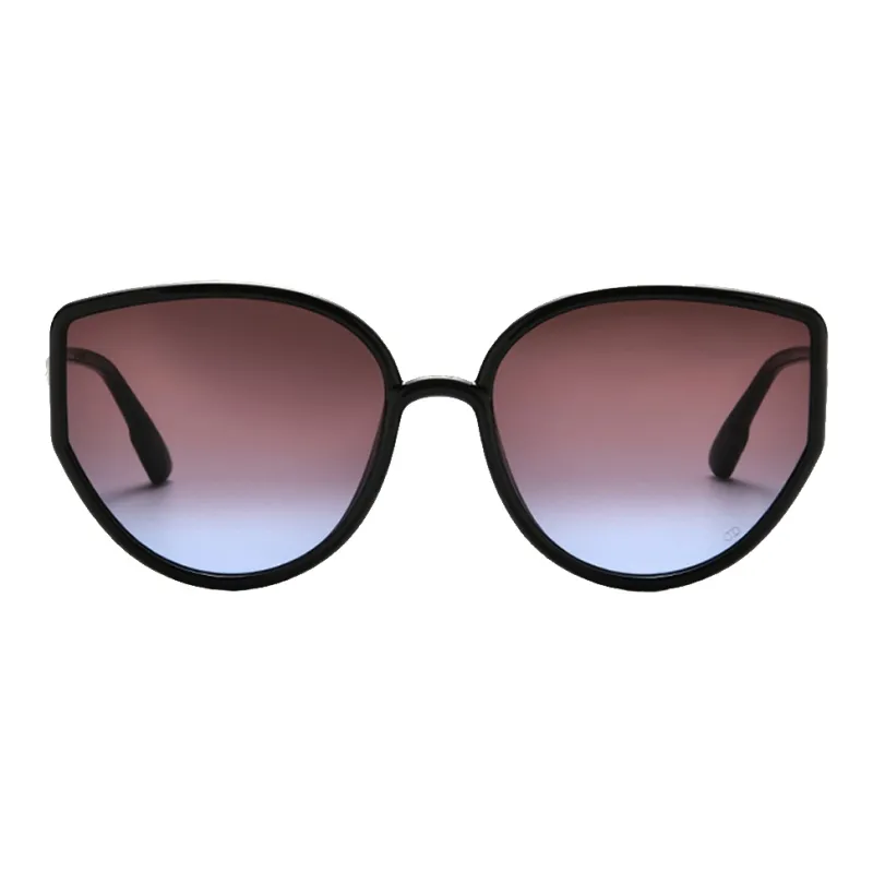 DIOR Sunglasses Women's Burgundy Gradient Blue-0