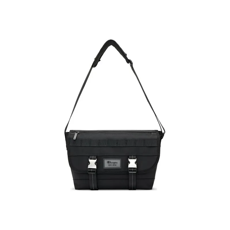 Champion Fabric Messenger Bag, Shoulder Bag Trumpets Unisex Cypress Green/Black-6