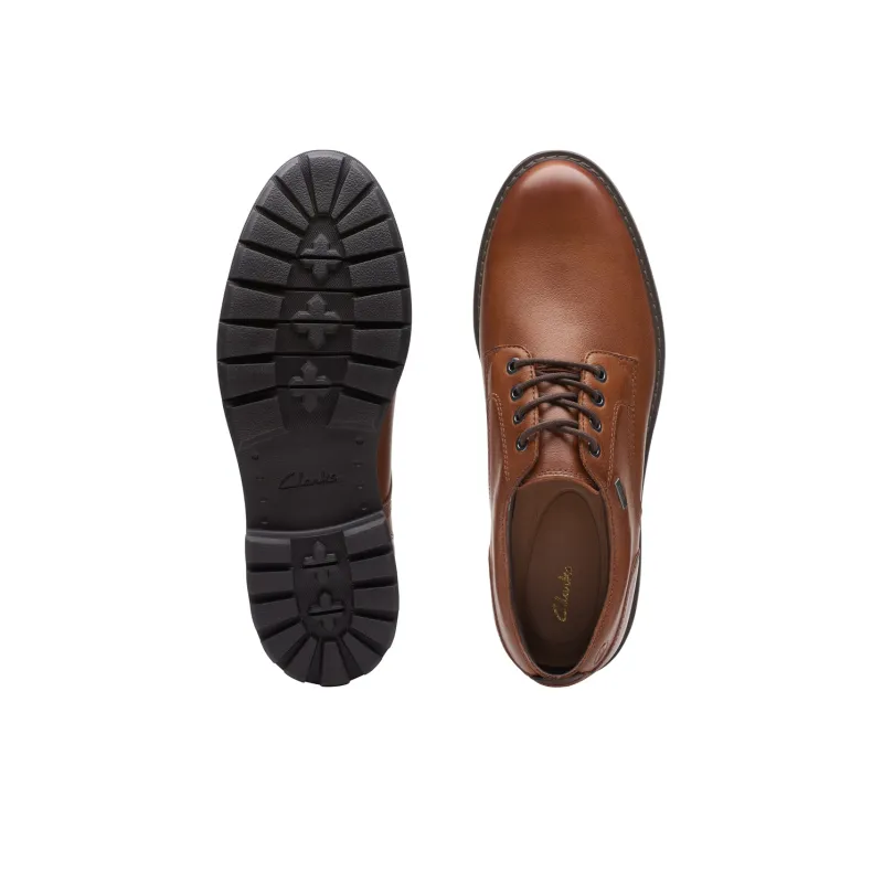 Clarks Dress Shoes Men Low Top Brown-2