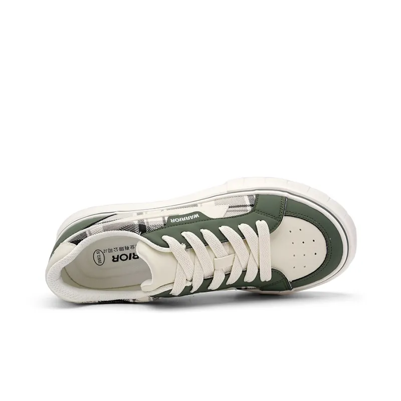 Warrior Divine Power Wear Resistant Slip Resistant Low Top Casual Shoes Men's Army Green/Beige-2