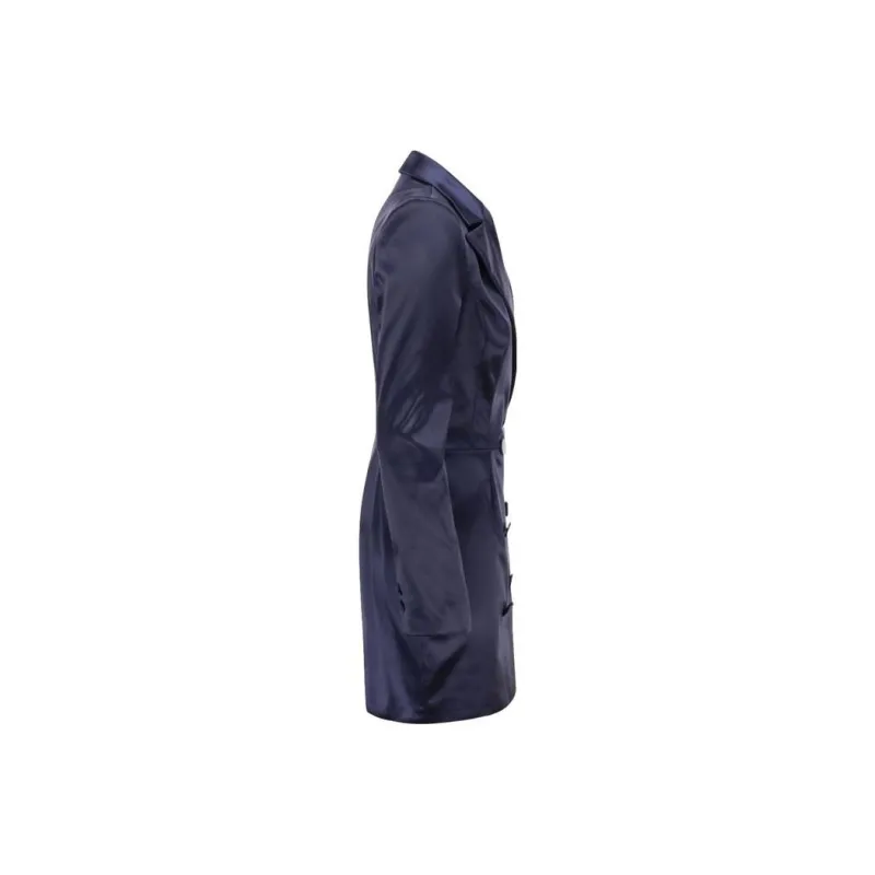 Elisabetta Franchi Long Sleeved Dress Women's Blue-2