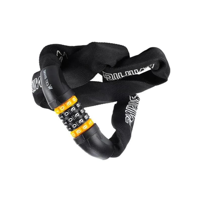 WEST BIKING Bicycle Locks Zinc Alloy Anti Pry Anti Rust Protective Coded Lock-5
