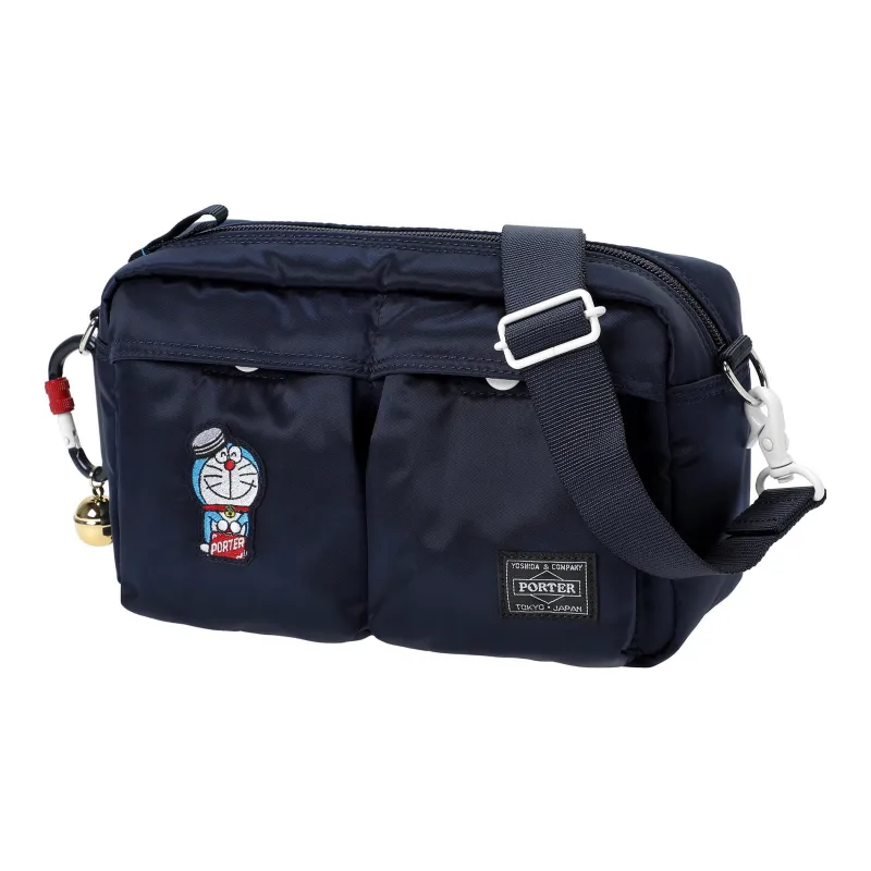 PORTER Doraemon Collaboration Nylon Crossbody Bag Shoulder Bag Unisex Marine Blue-1