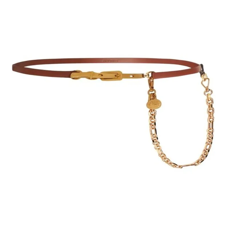 ETRO Pegaso medallion Chain Leather Belt-0