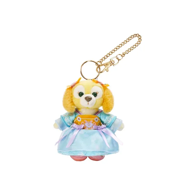 Disney CookieAnn 2023 Mid Autumn Festival Duffy And Friends Collection Dolls Plush Pendant 11cm High-0