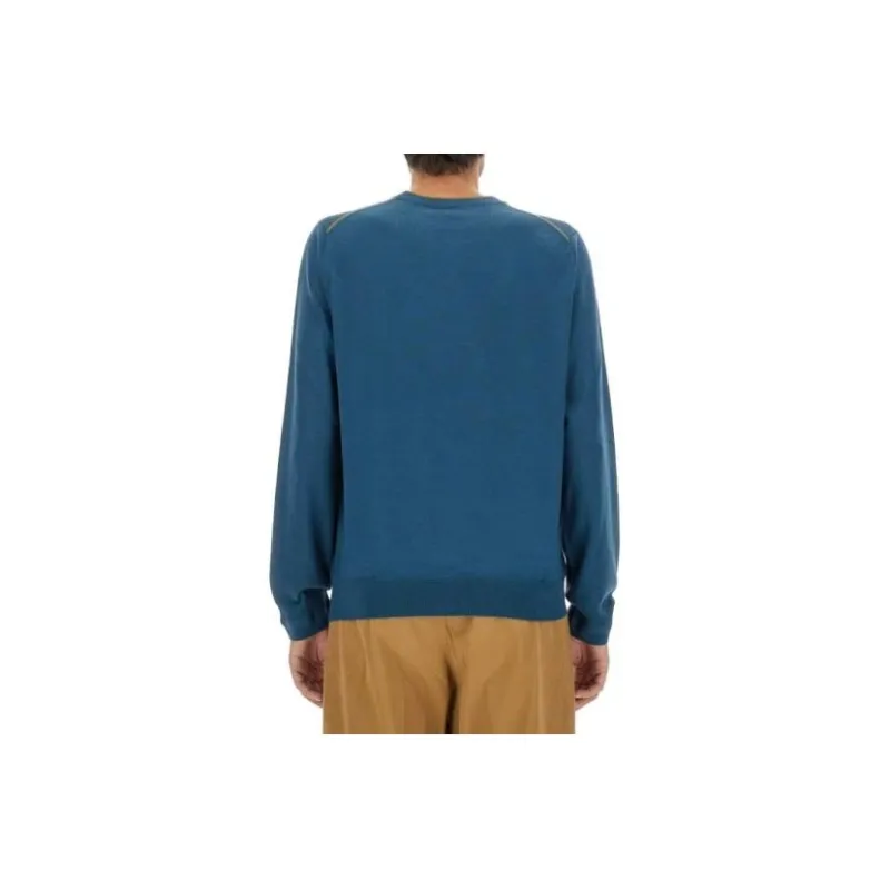 PS By Paul Smith Logo Embroidered Crewneck Jumper-1