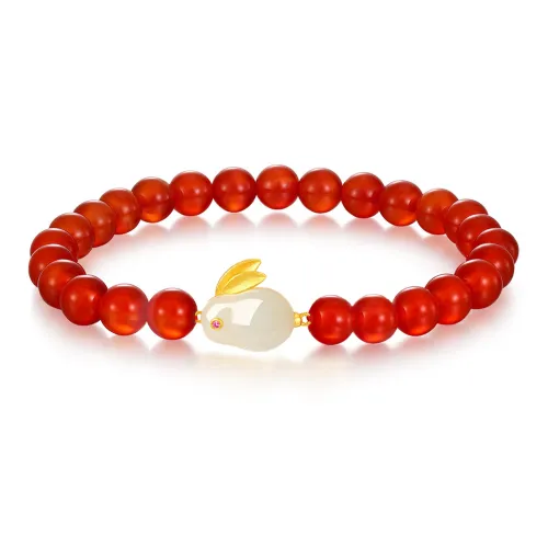 LOVE&LOVE Bracelets Women's Auspicious Jade Rabbit