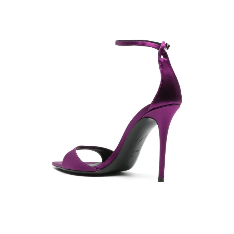 Giuseppe Zanotti 105mm Pointed toe Satin Pumps-3