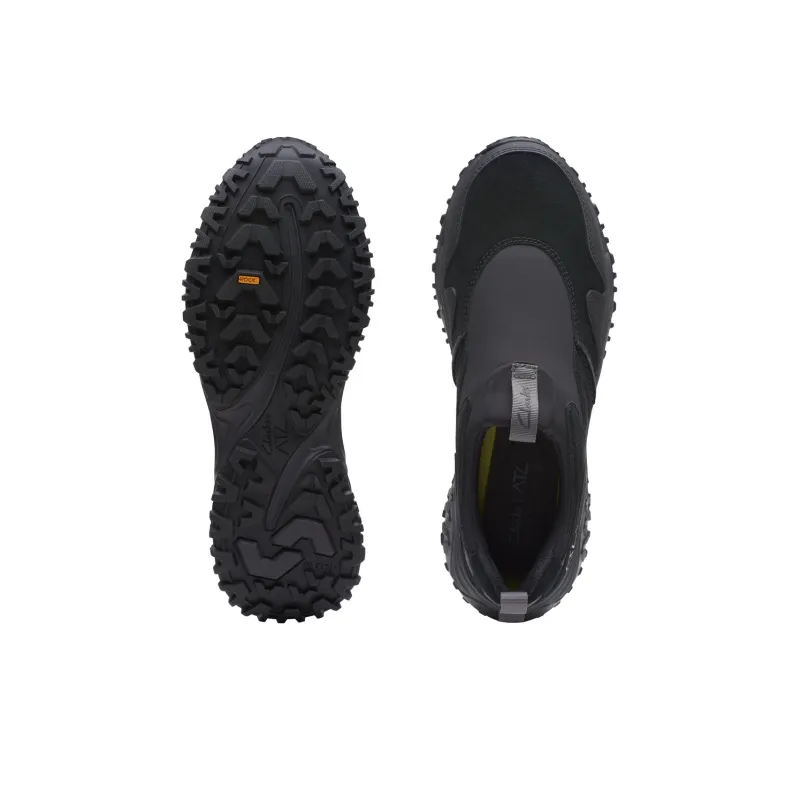 Clarks Low Top Casual Shoes Men's Black-2